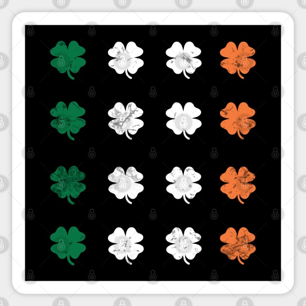 St Patricks Day Irish Flag Shamrock Sticker by Scar